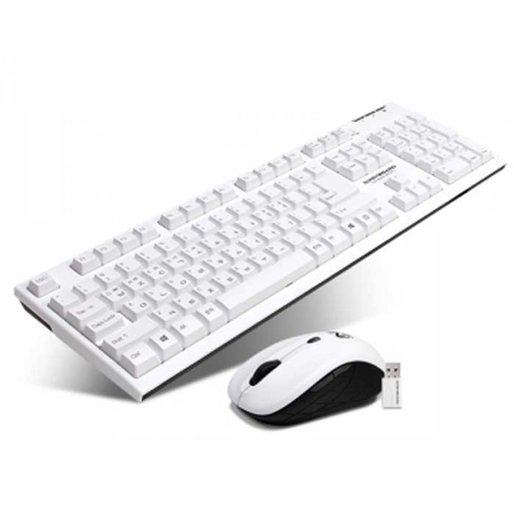 PC용품 N KEYBOARD W570 무선 키보드마우스 (화이트)