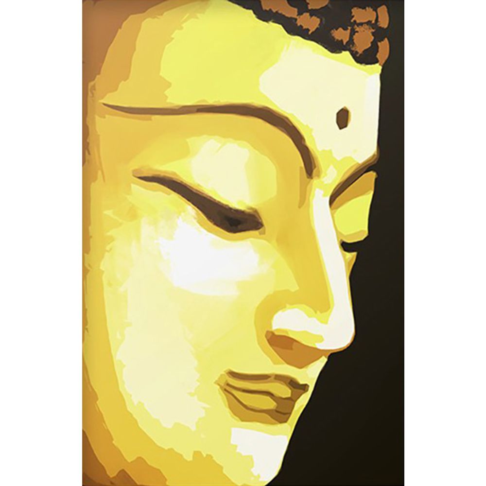 부처님의 미소 (패브릭형) 보석십자수 40x60