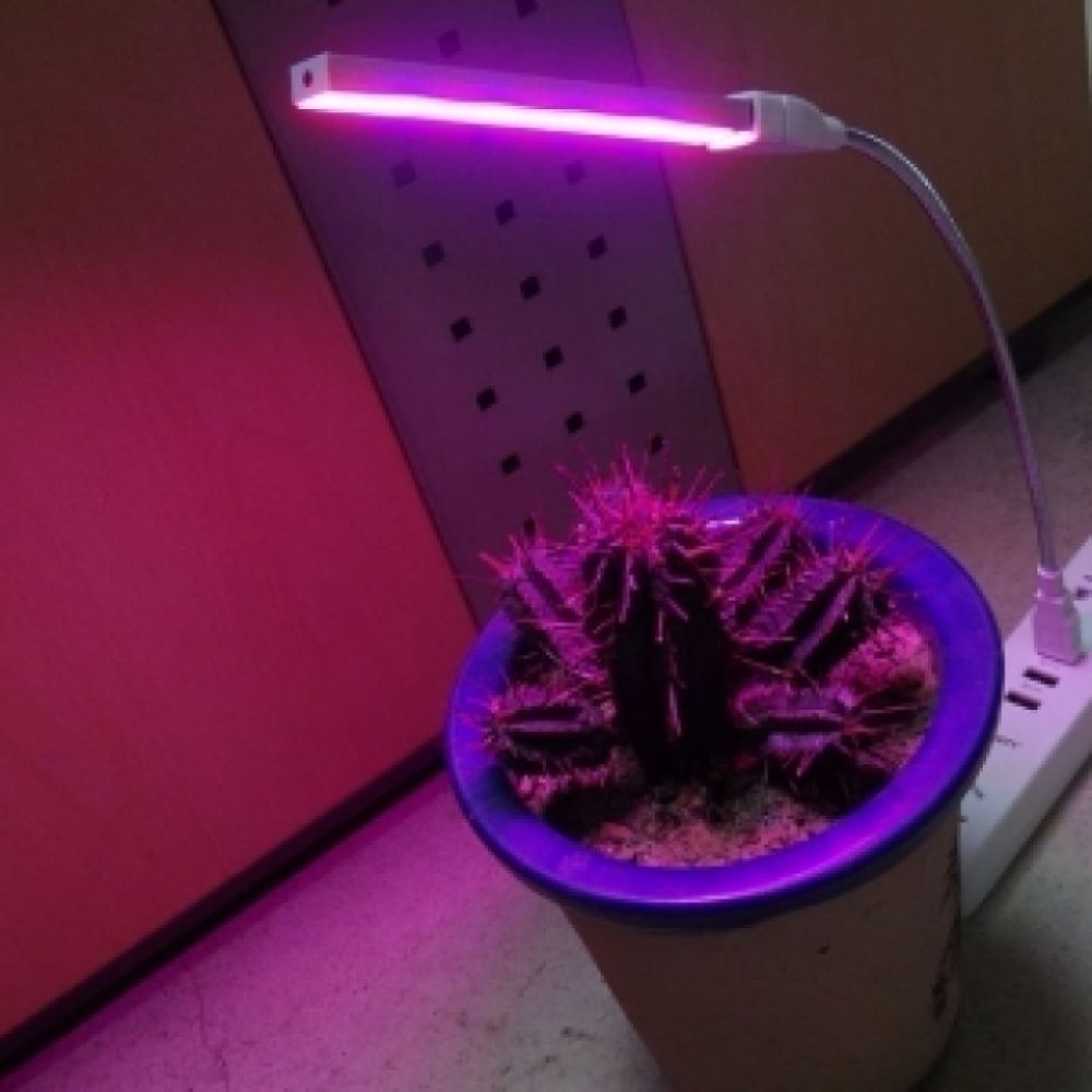 5v USB 전원용 식물성장용 2.5W LED모듈 12cm