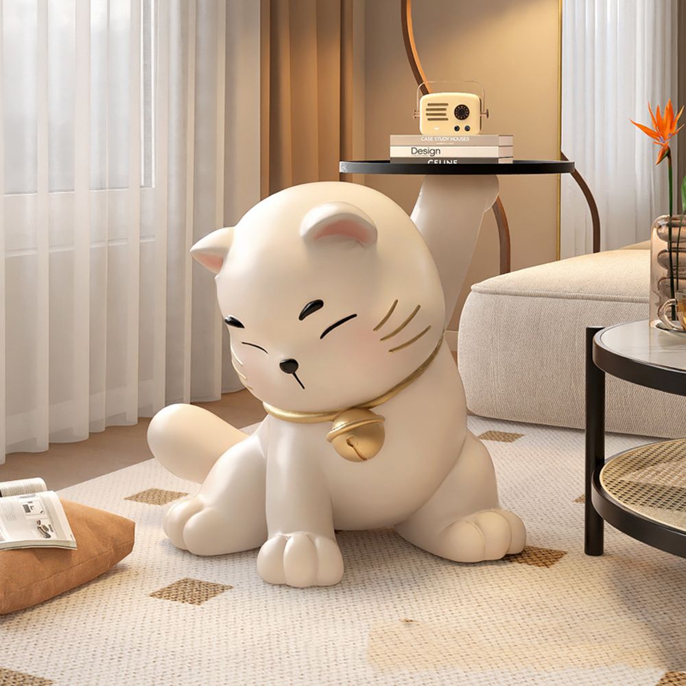 고양이 40cm 테이블 사이드 협탁