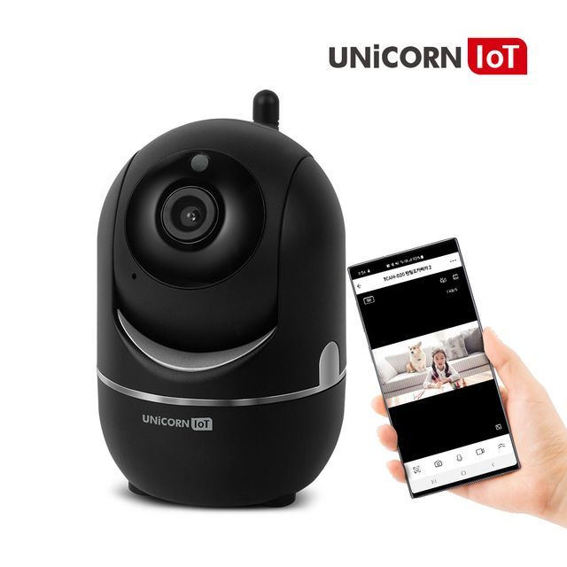 유니콘 IoT TCAM-D20 무선 보안 IP카메라 200만화소
