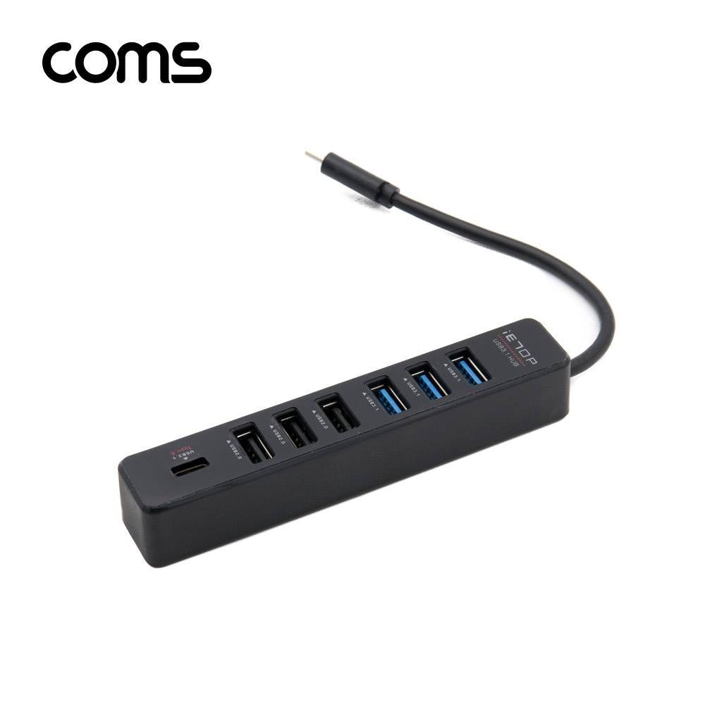 USB 3.1 Type C 7포트 허브 USB 3.0 3P USB 2.0 3P