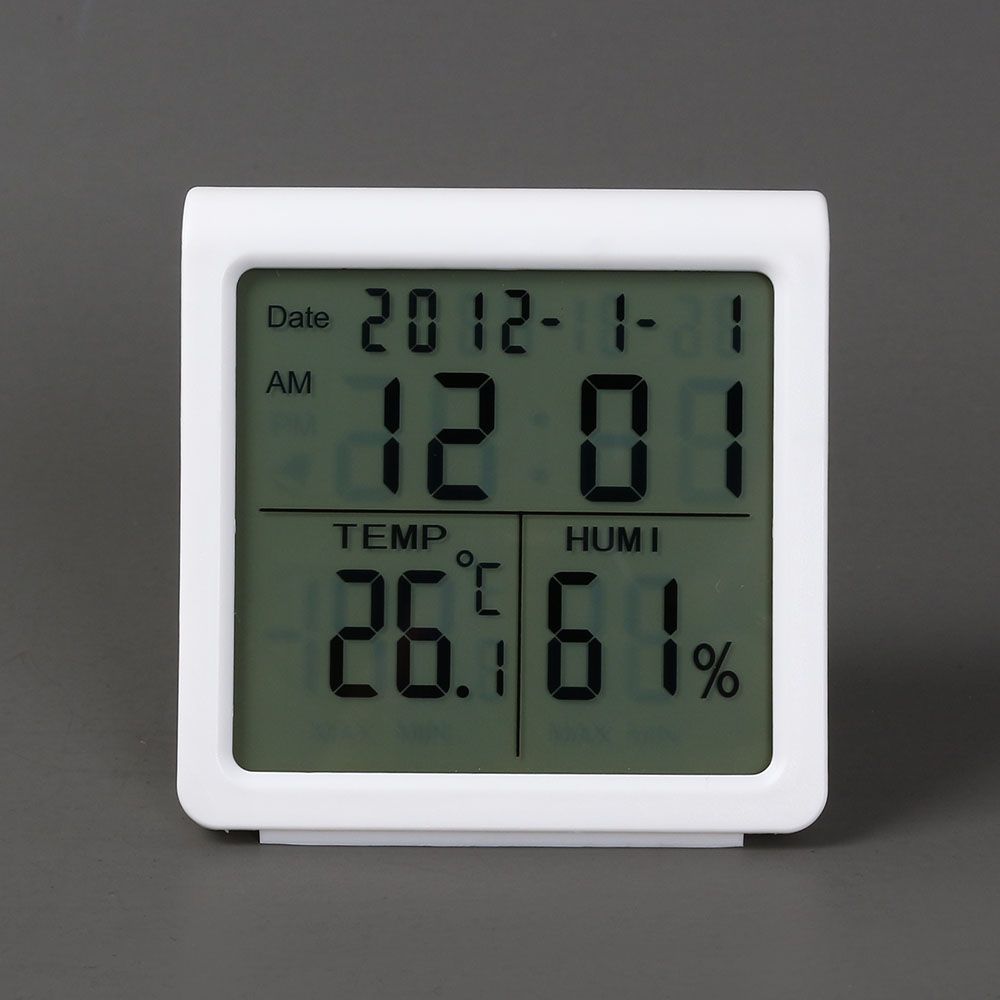 디지털시계 온도습도 측정 탁상시계 날짜표시