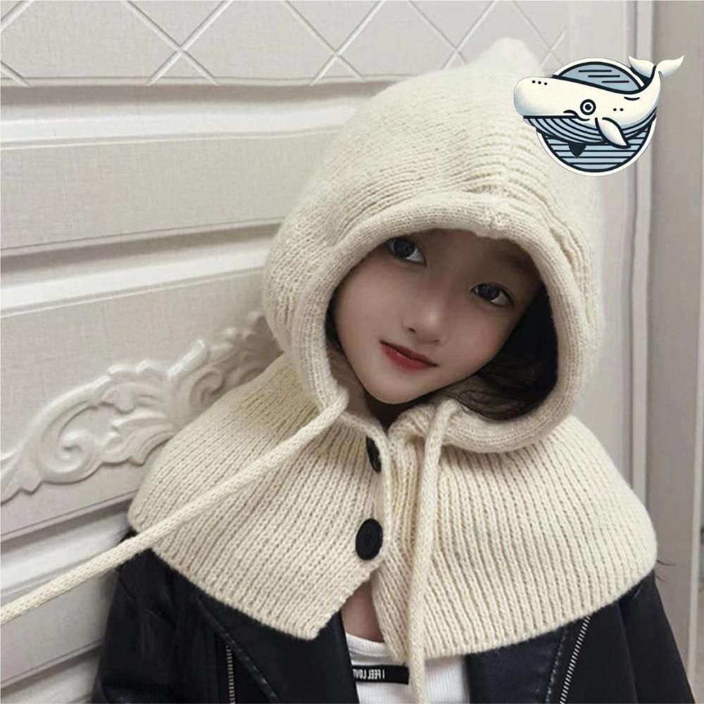 겨울 데일리 바라클라바 모자 니트 후드 넥워머