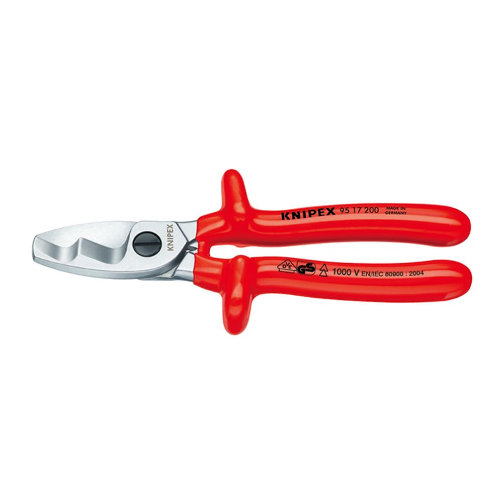 KNIPEX 케이블컷터(단면절연)_95-17-200