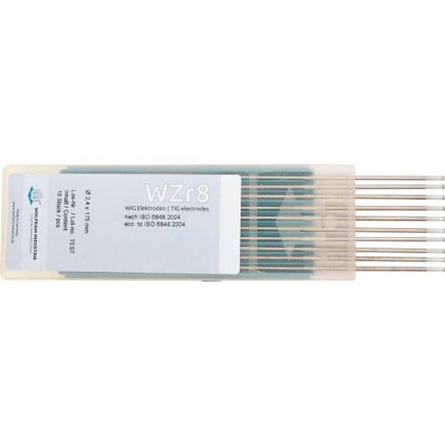 울프람 텅스텐봉 2.4x150(지르코늄) WZr8 10EA