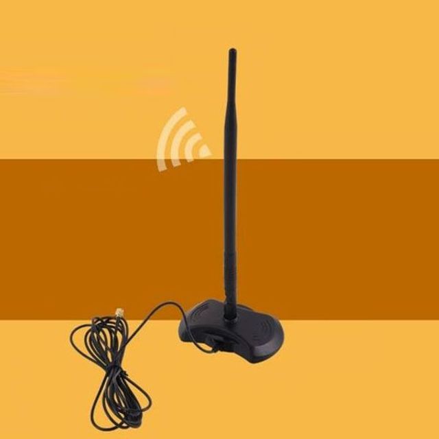 Coms RP-SMA 안테나(7dB1) 3M 2.4Ghz 실내용 무지향성