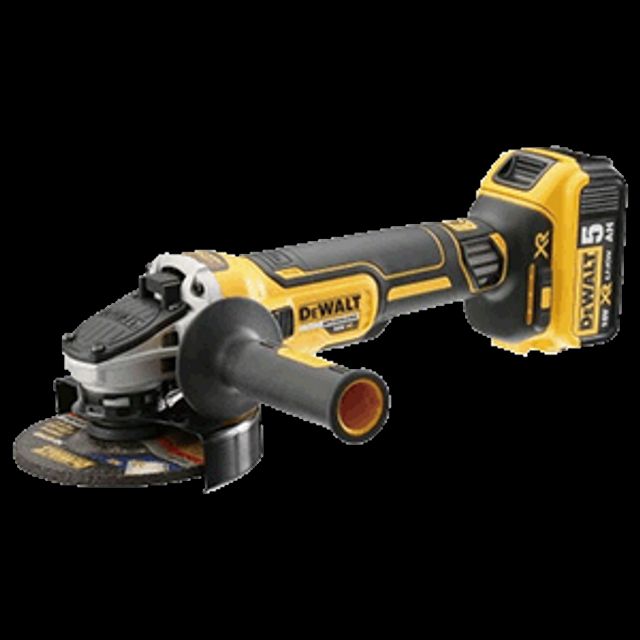 DEWALT 충전그라인더 DCG405P2-KR (L18V 5.0A