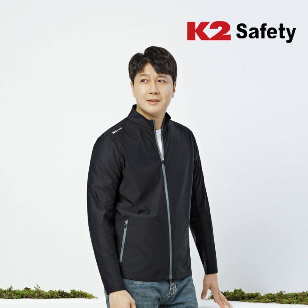K2 safety JK-2109(BK) 통기성 스판 작업복