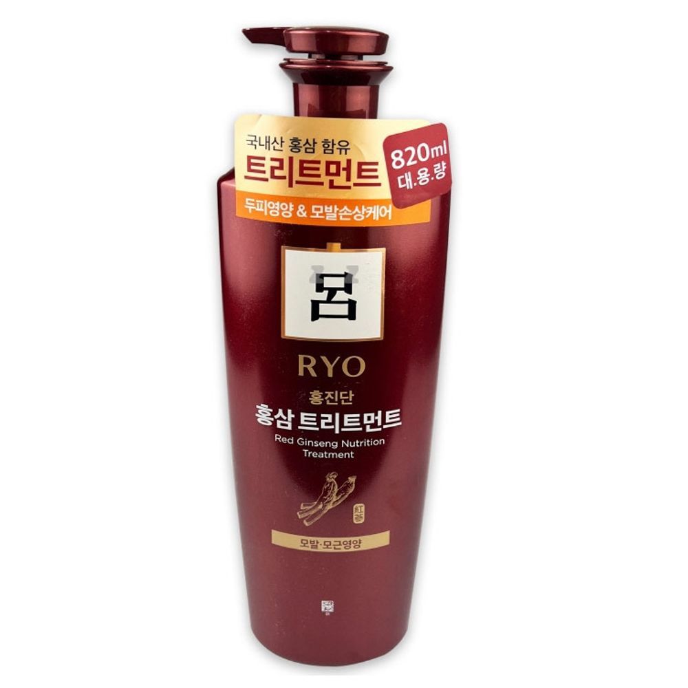 려 트리트먼트 홍삼 영양 모근 강화 트리트먼트 820ml