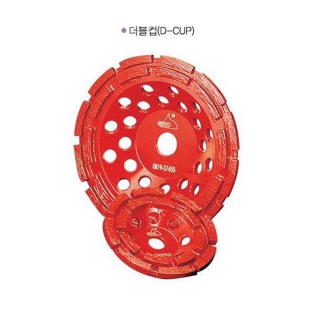 25090 다이아몬드 더블반컵 4타입x4.5T 15mm