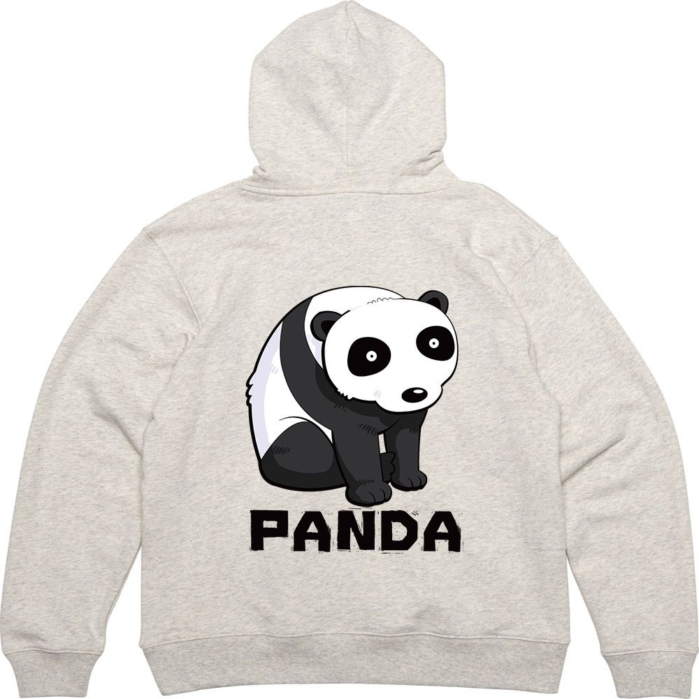 후드티 뒷면 프린트티셔츠 PANDA 팬더 곰