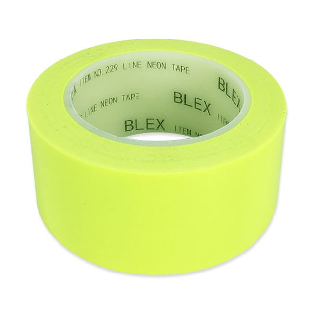 BLEX 229 바닥라인 테이프 형광네온 50mm x 33M