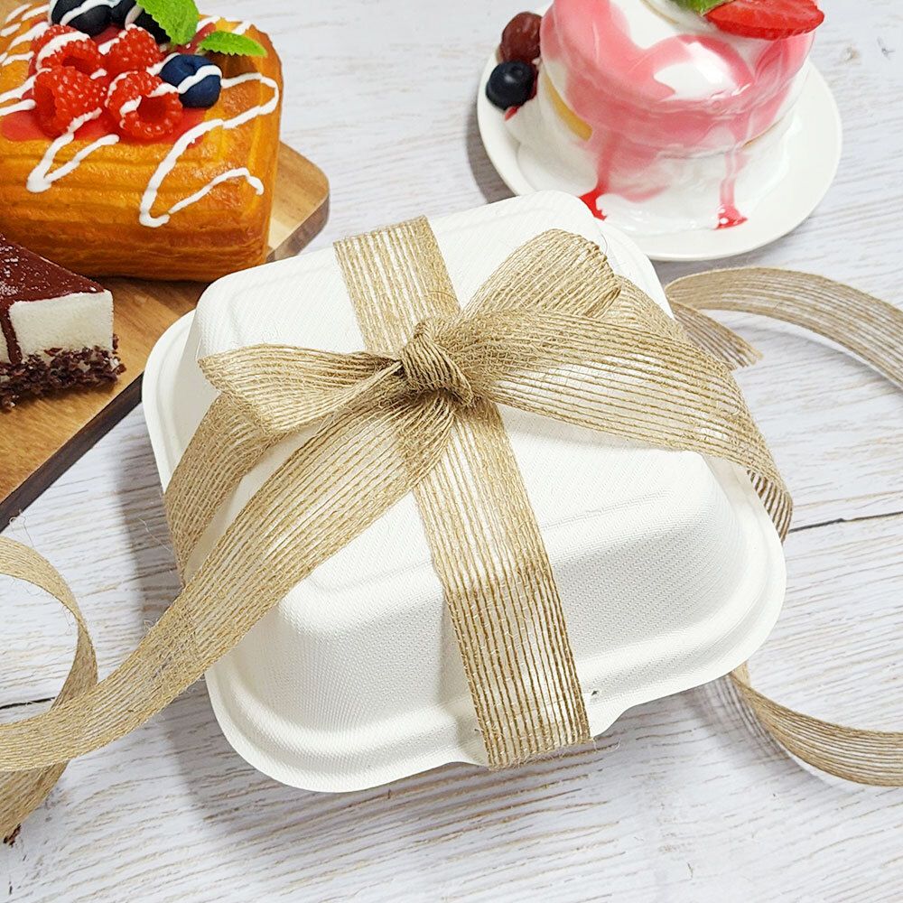 포장리본 마끈 포장끈 빈티지끈 25mm 마 리본끈 10m