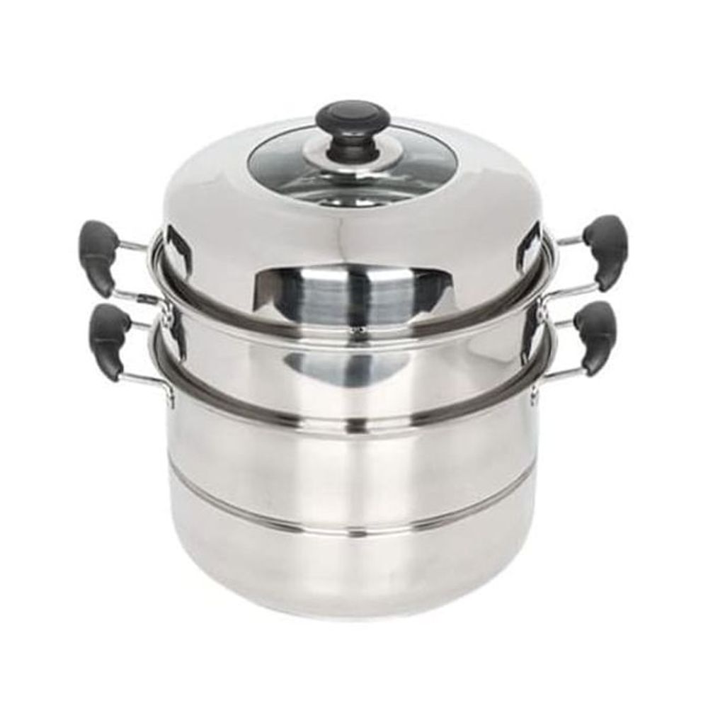 퀸센스 인덕션 곰솥 냄비 찜냄비 찜솥 들통 3단 34cm