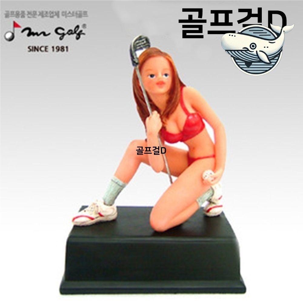 인테리어 골프 인형 장식품 골프장 조화 소품