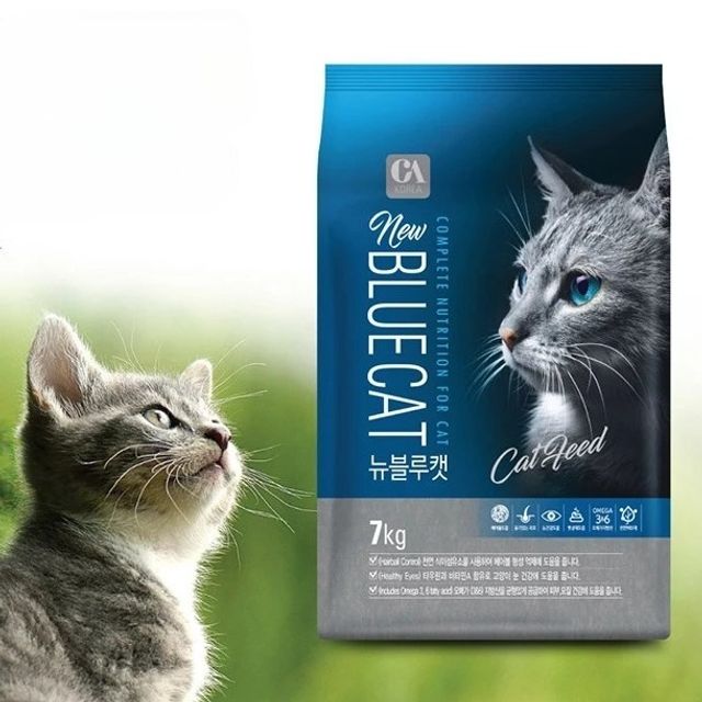 고양이 반려묘 헤어볼 억제 눈건강 영양 사료 7kg