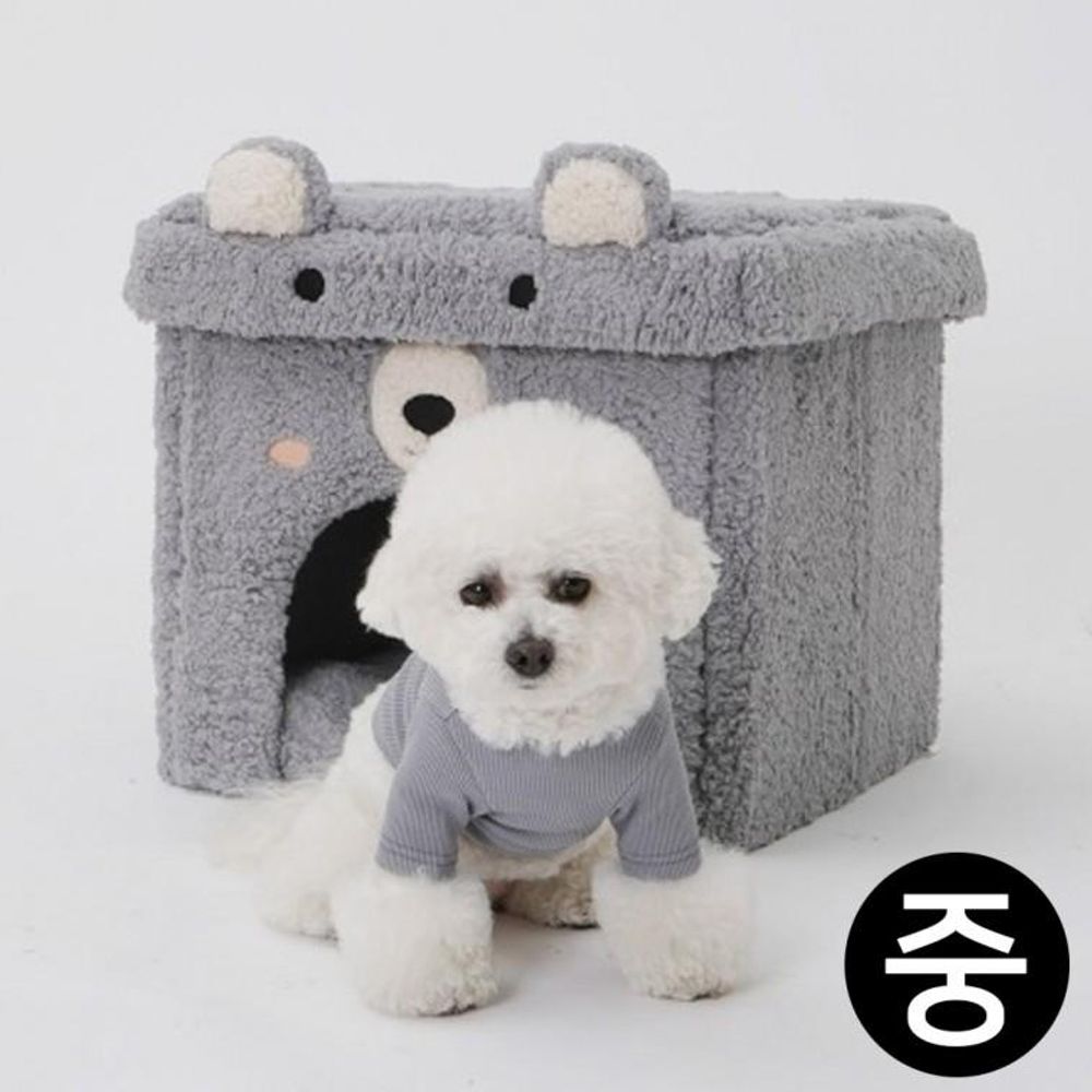 쿠션 강아지 애완 (중형) 강아지집 똥강아지 용품 (그