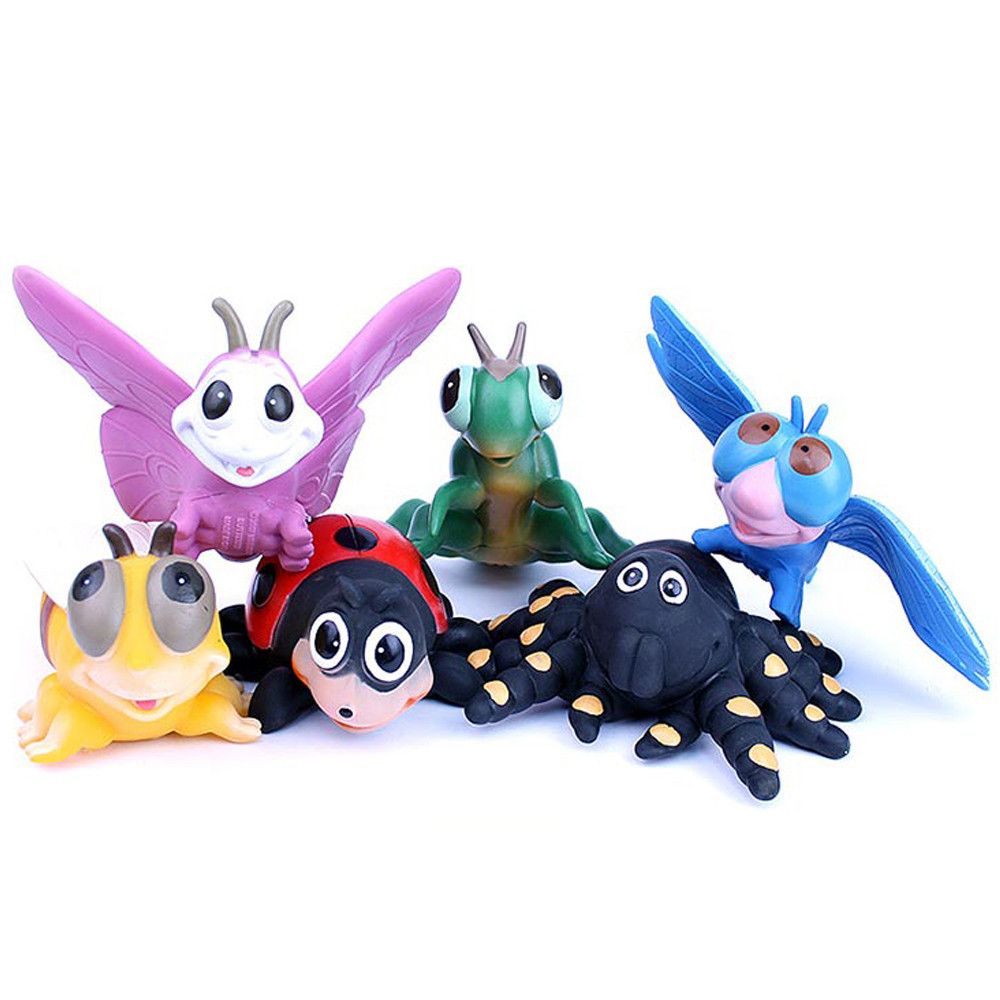 자이언트 카툰 해피버그 6종 곤충 모형 아동 장난감