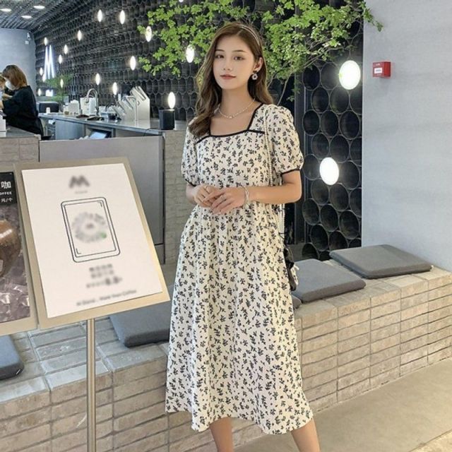여성 버반팔 여름 기본 하객 데이 룩 데일리 예쁜 롱