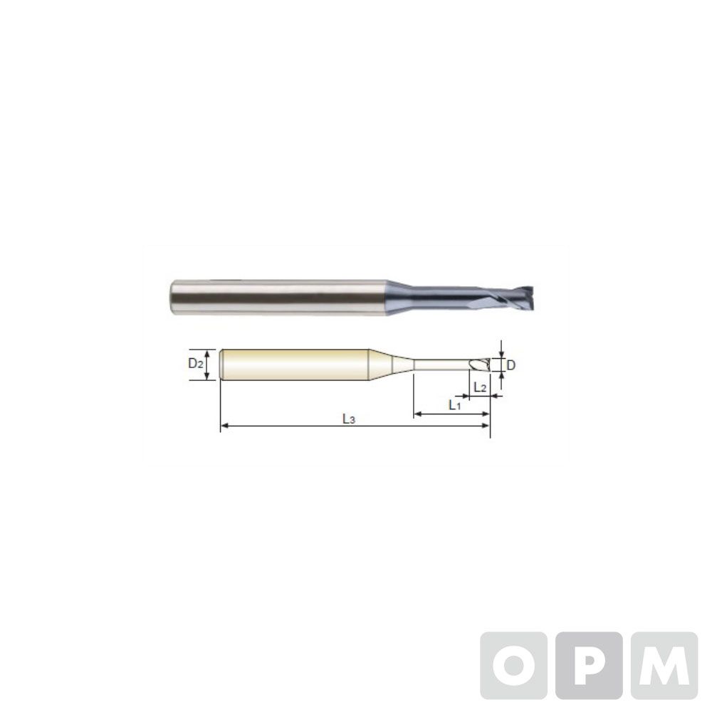 4G MILLS 리브엔드밀 2F D4X6X6(45)X90 (SEM8450404