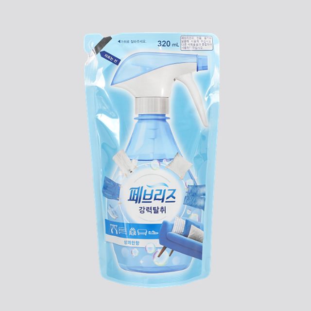 탈취제 페브리즈 320ML 상쾌한향 리필