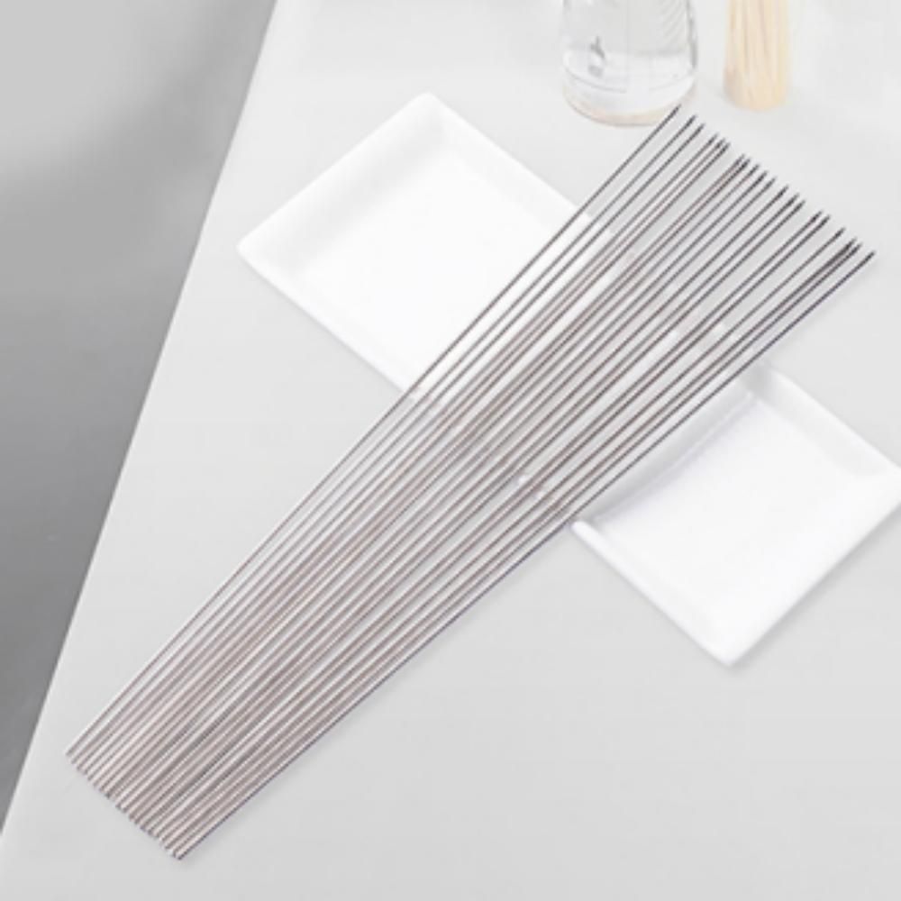 스텐 그릴 바비큐 꽂이 40cm 꼬치20p 메리트쿡