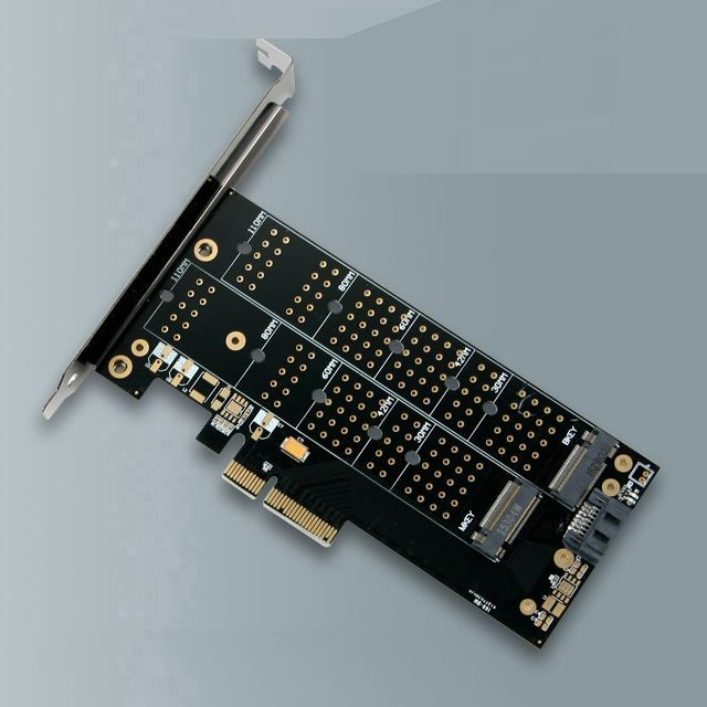 SATA 변환 카드 M.2+SATA PC 브라켓 PCI Expre IB955