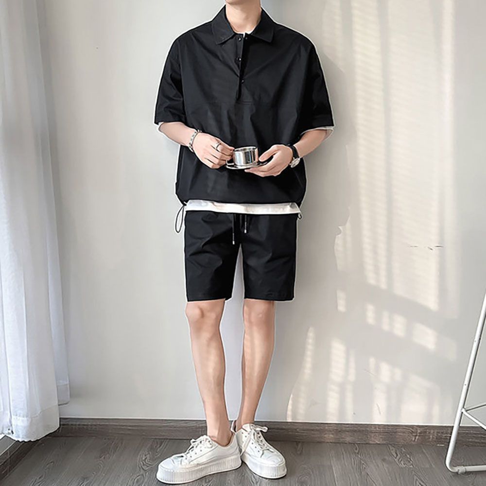 20대30대 남자 깔끔한 남친룩 상하의 반팔 세트