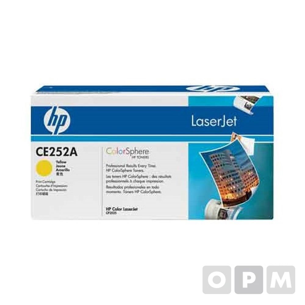 HP 토너 CE252A/노랑/7000매/1EA