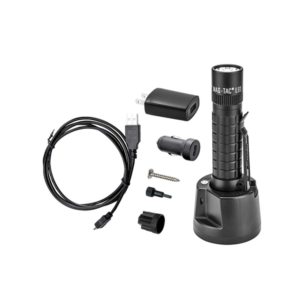 (맥라이트) LED라이트충전식 MagTAC-RE일반 147mm/67