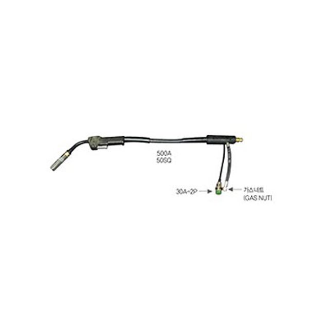 CO2토 치(세트) 500A/50SQx3M DJ-CO2 TORCH
