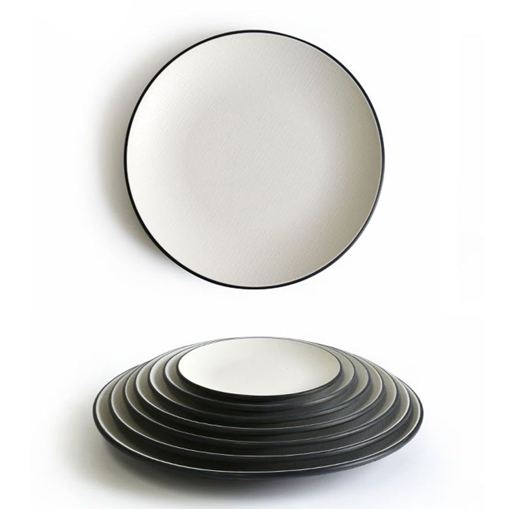 멜라민 한정식 앞접시 반찬접시 뷔페접시 22.9cm 4호
