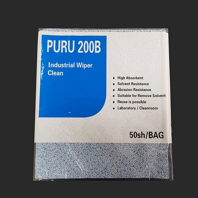 와이퍼 PURU200B 1겹 300x350mm 50매x10PK 나비PB