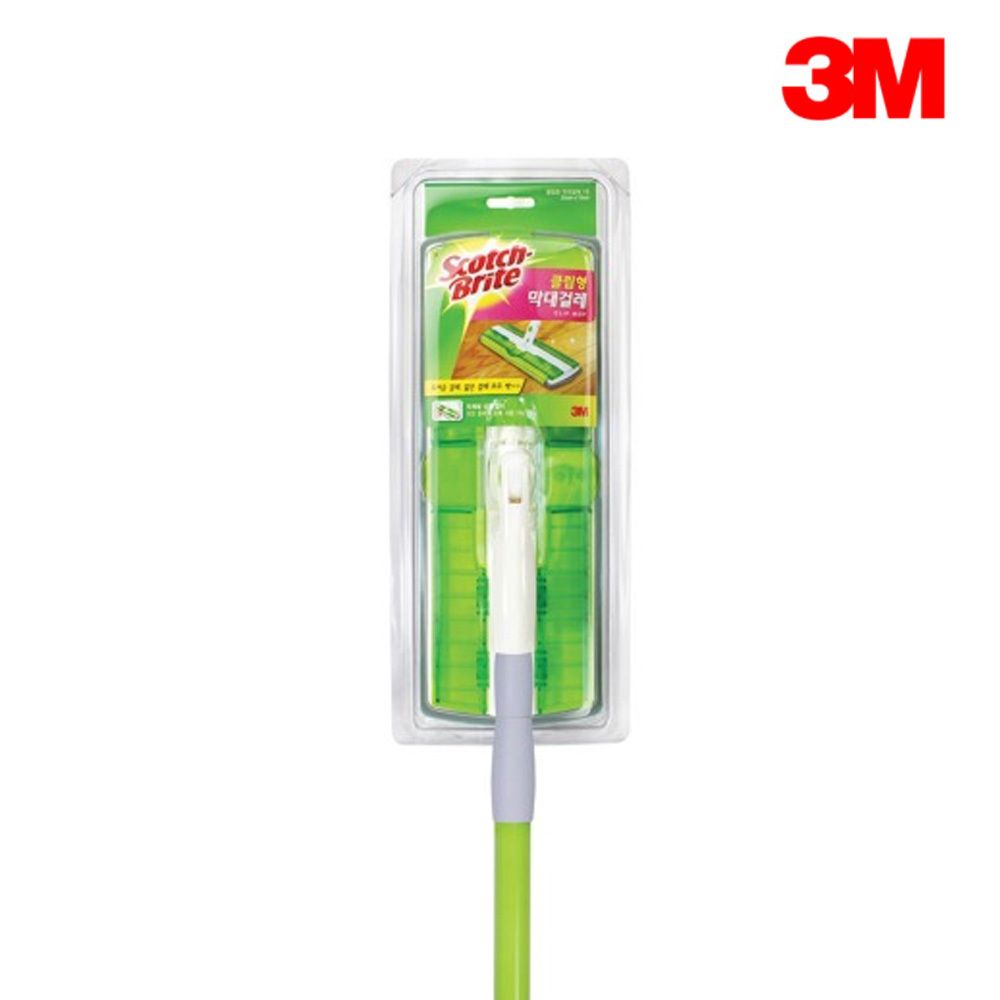 3M 클립형 막대걸레 청소 밀대 1개 35cm x 13cm