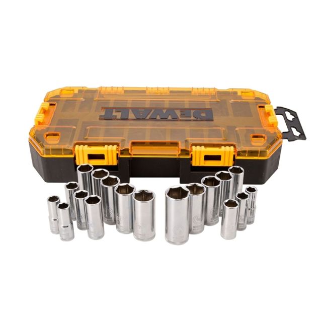 디월트 3/8인치 딥 소켓세트 DWMT73812 (20PCS)
