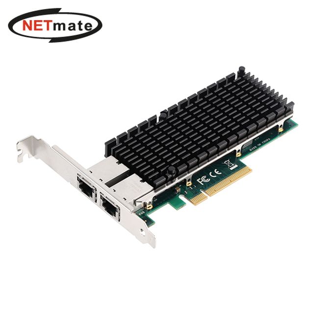 NETmate PCIe 듀얼 2포트 10GbE 기가 랜카드(Intel)