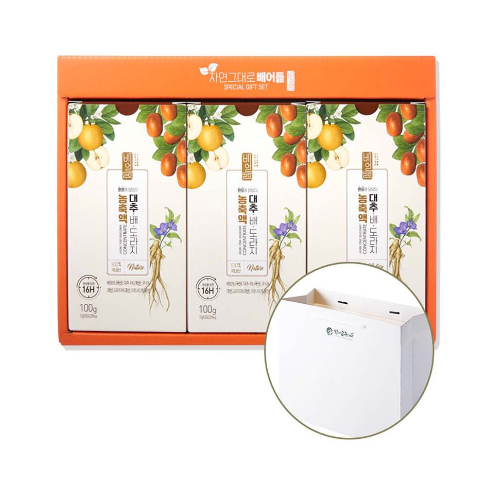 대추 배도라지 농축액(스틱)10gx30봉 선물세트