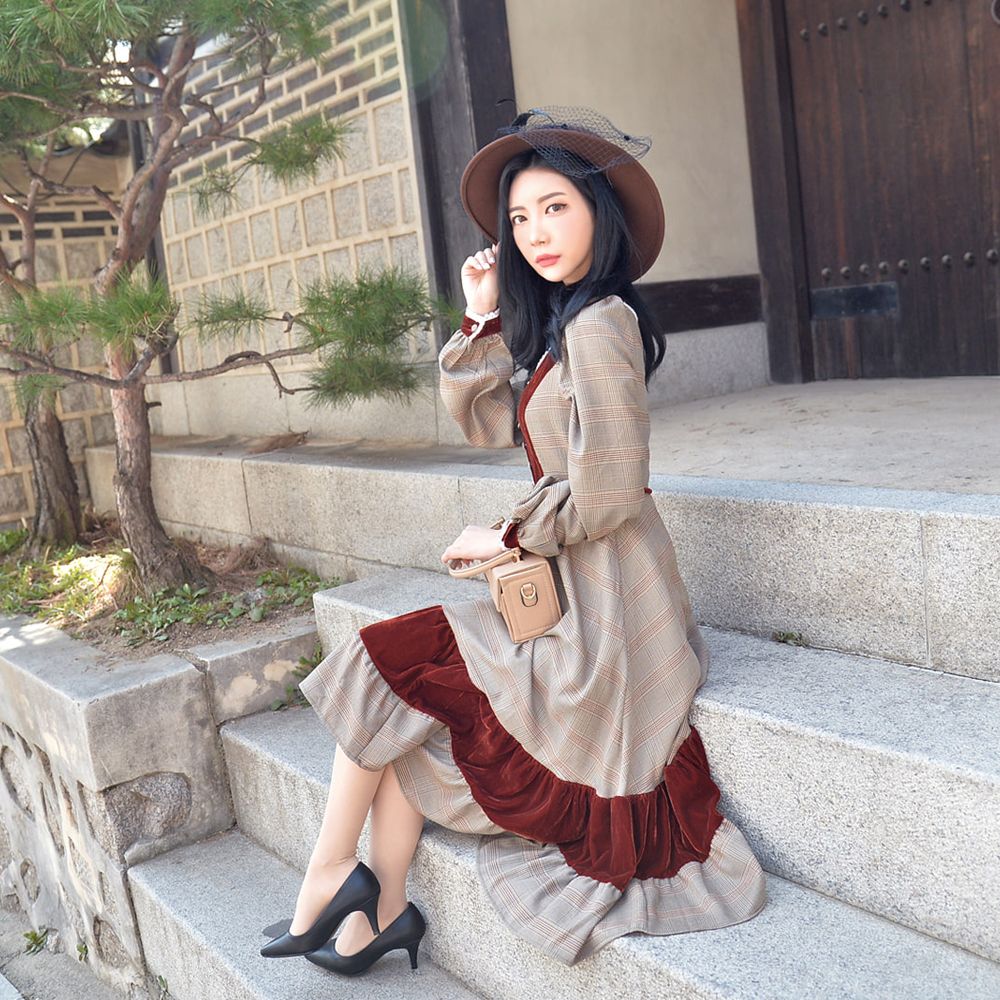 교복몰 빅토리아 벨벳 경성의복 개화기 의상