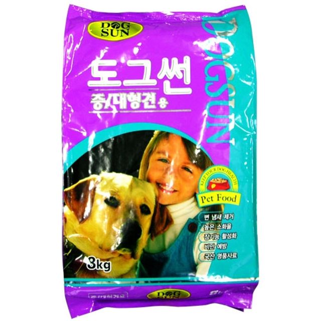 강아지사료 중형견 대형견 도그썬 8kg