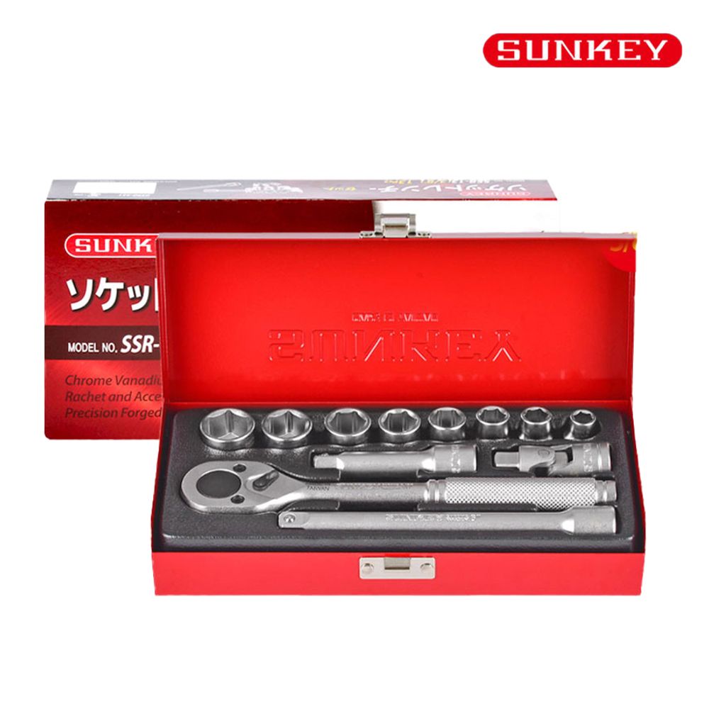 토크렌치 자동차정비 72T 소켓 렌치세트 13PCS