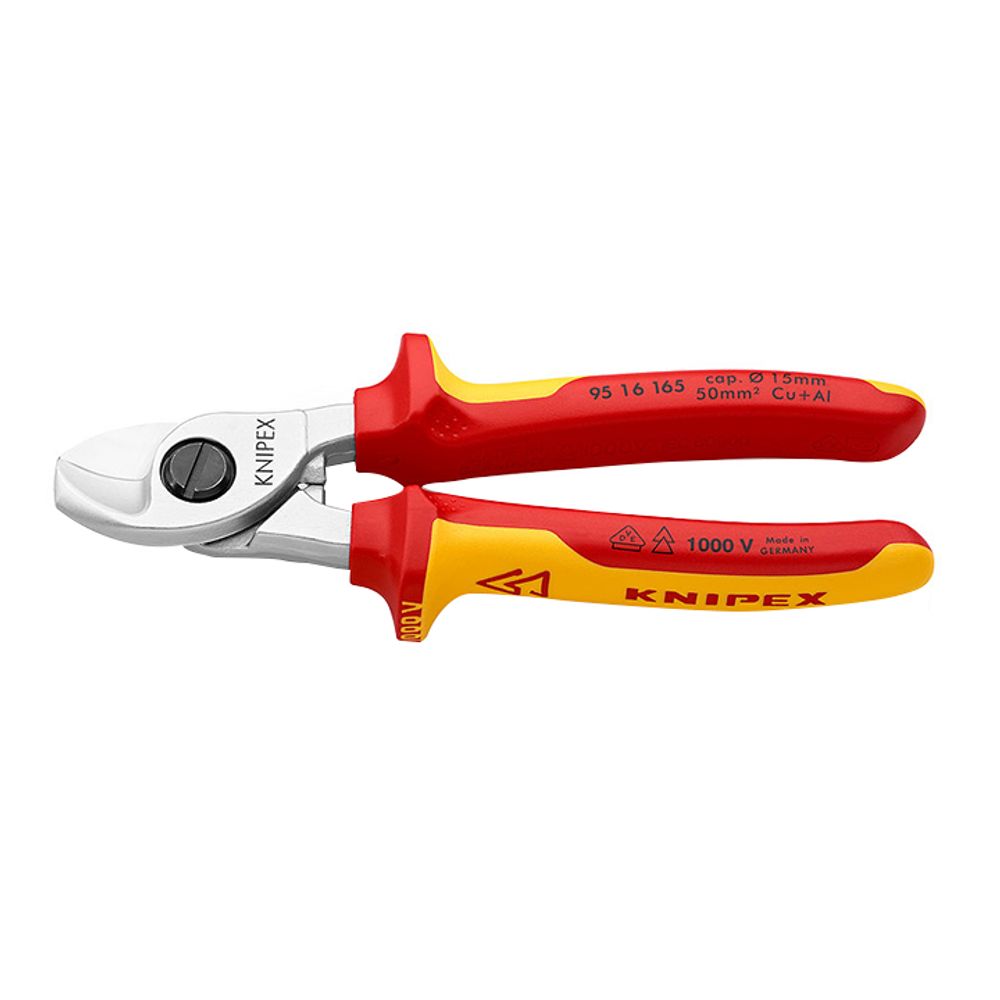 KNIPEX 케이블컷터(단면절연)_95-16-165