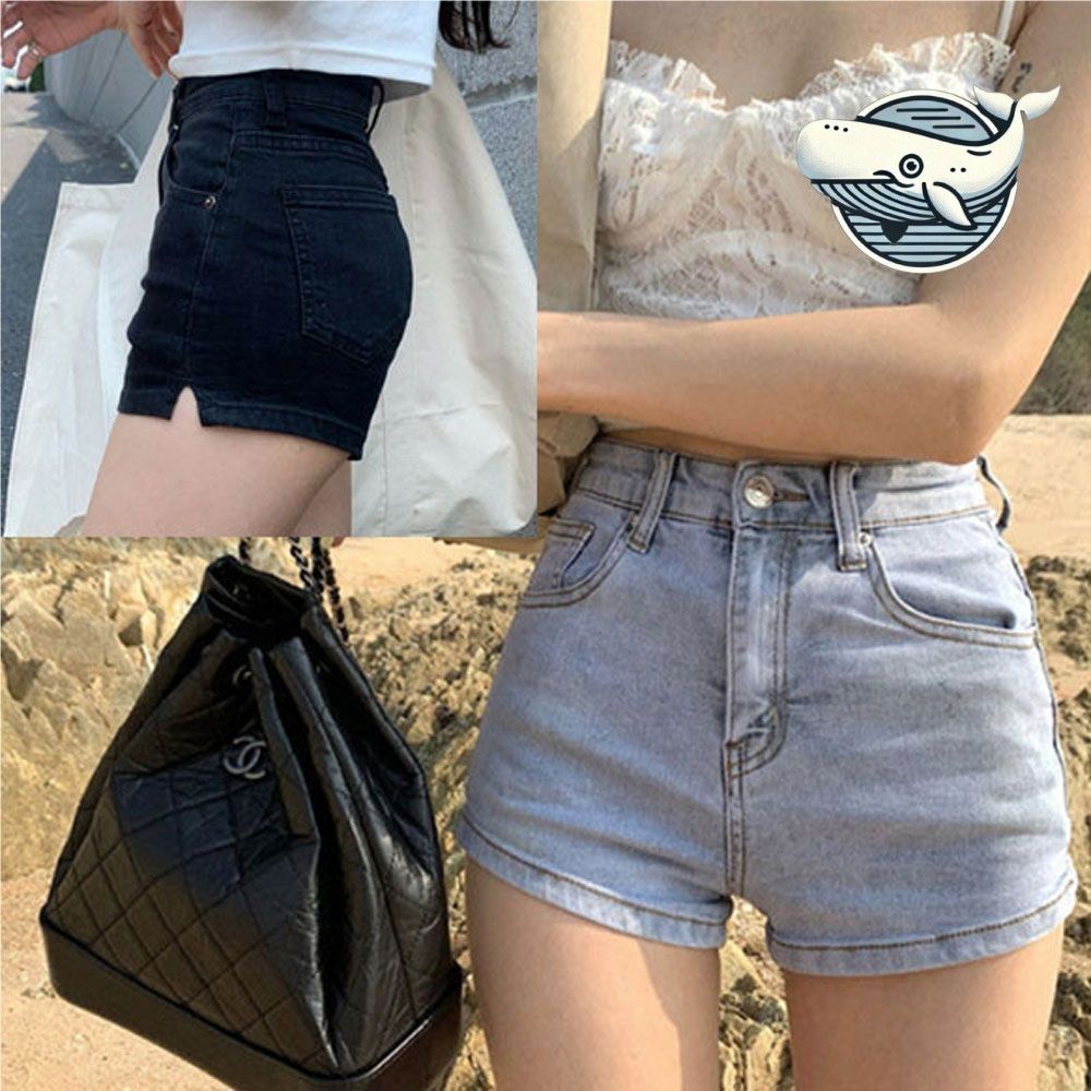 여름 핫팬츠 힙업 데님 숏팬츠 스타일리시 트임