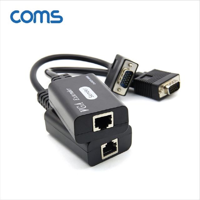 VGA to RJ45 신호변환기 1선