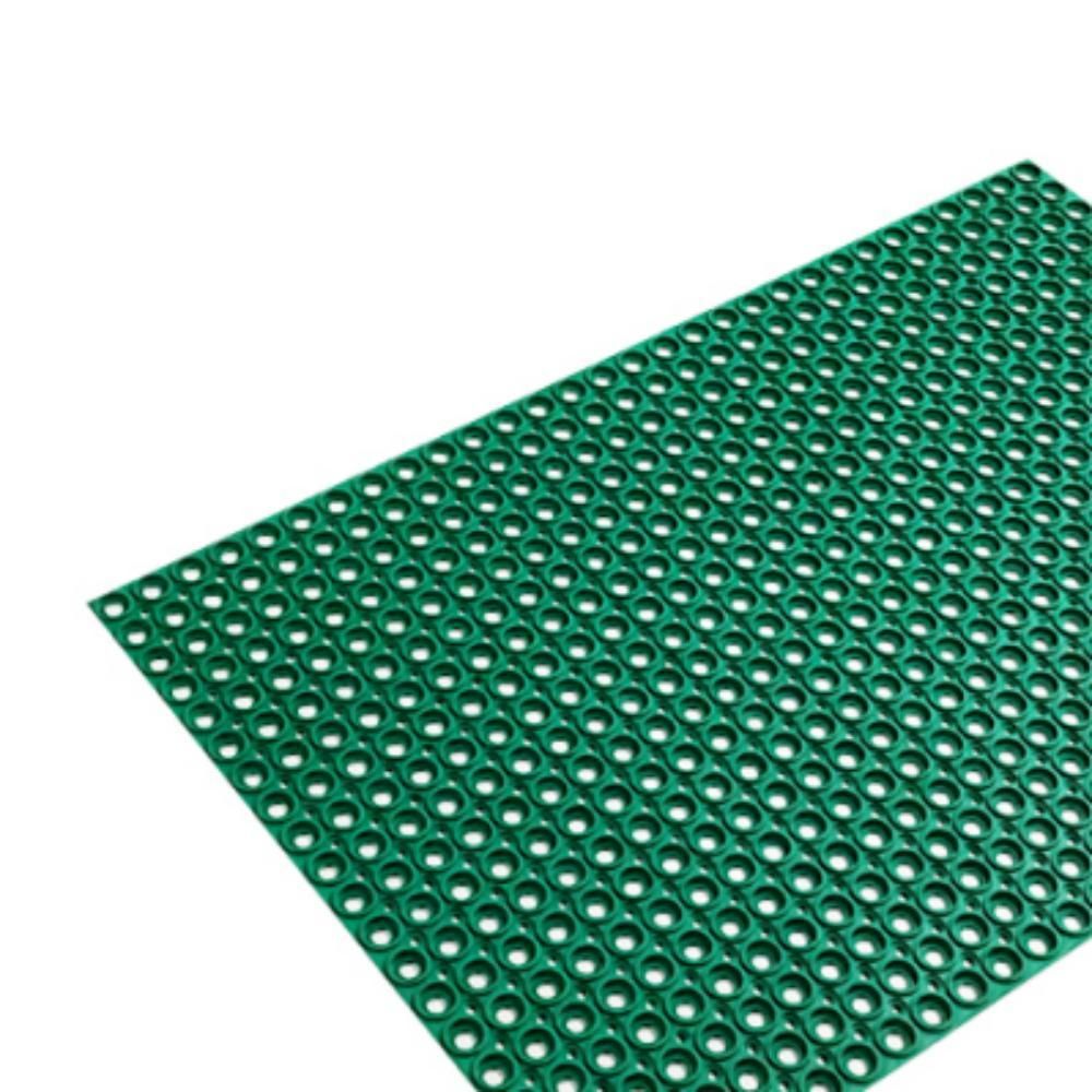 현관 고무 동전매트 그린 60X90 출입구매트 발매트