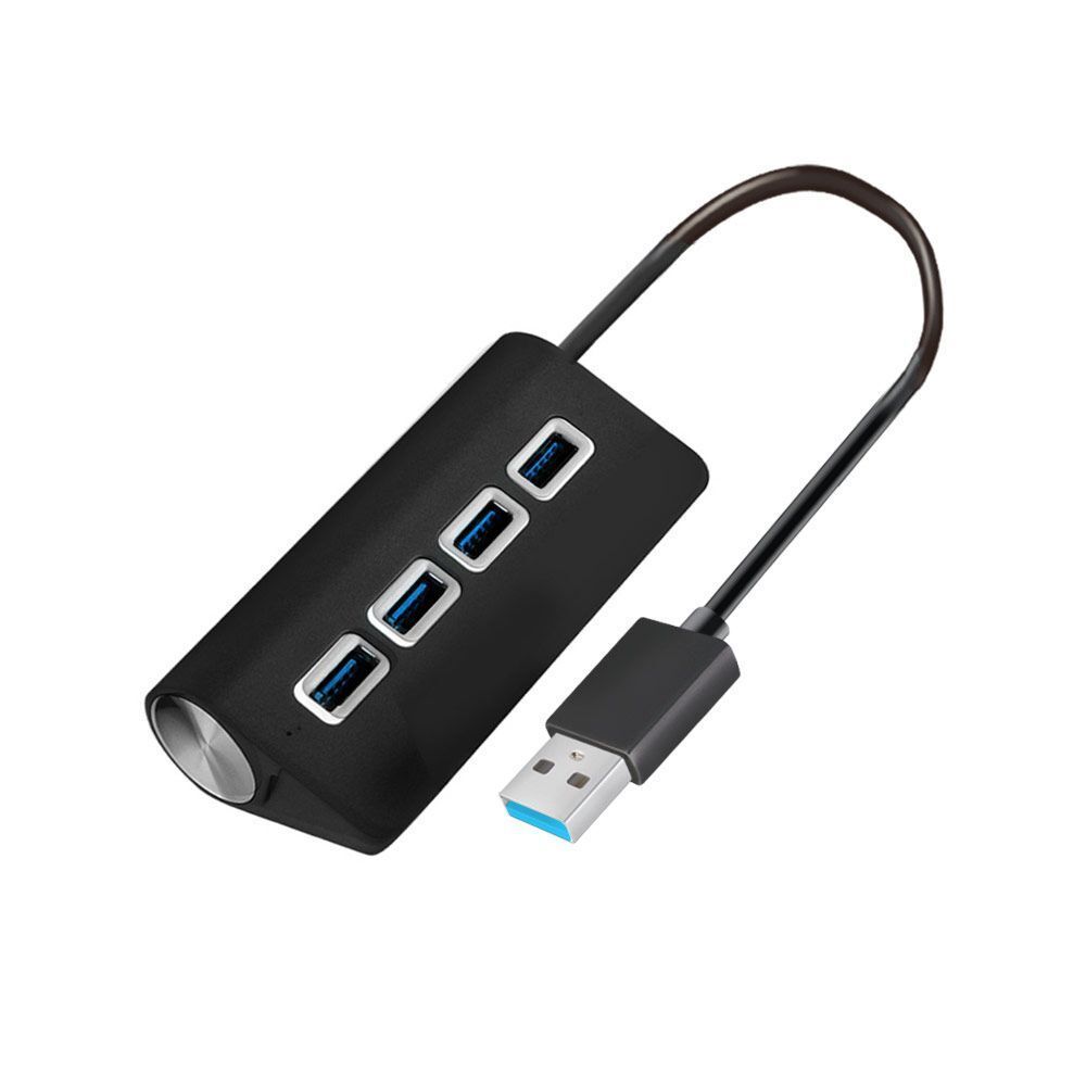 뉴욕USB3.0 4포트허브(블랙) 사무 용품