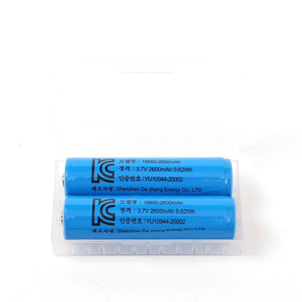 리크플 배터리 리튬이온 2600mAh 충전지 2p세트