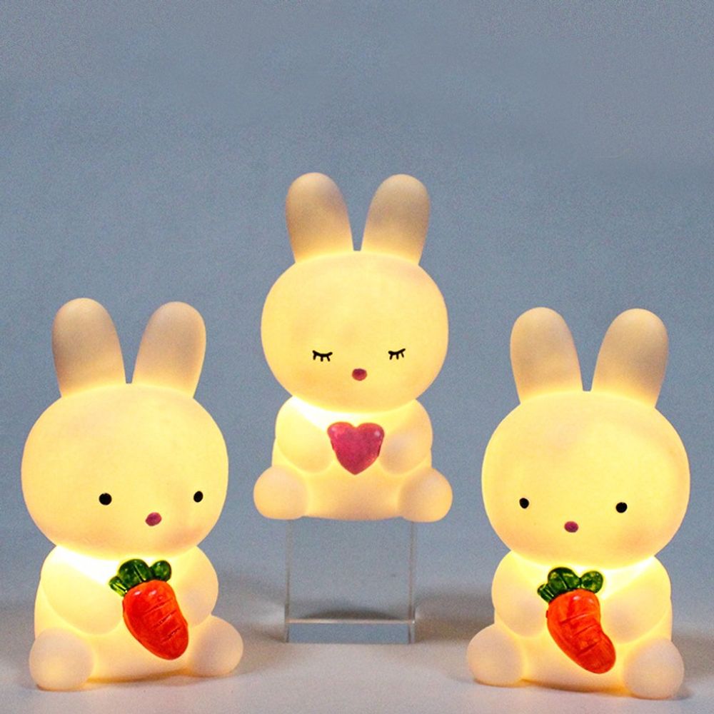 애착 LED무드등(토끼) ME1634 당근토끼 10개