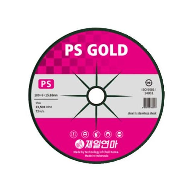 P1919122-PS36 제일연마PS옵세트 25장 100mm (4)x6T