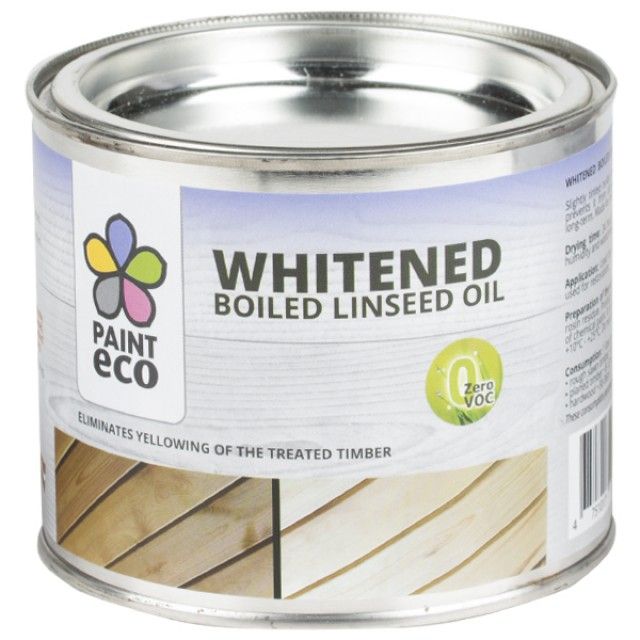 (Paint Eco) 황변방지 보일드 린시드 오일 0.5L